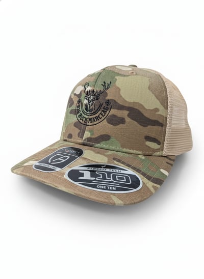 Casquette Ajustable Camo et Mesh Big Buck Marceau – Aération et Adaptabilité en Nature