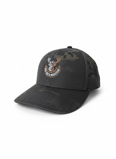 Casquette Camo-Noir Big Buck Marceau – Style et Durabilité