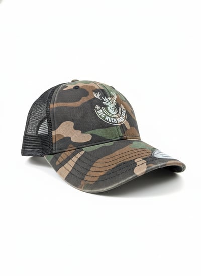 Casquette Camo Transpirante Big Buck Marceau – L’Allié des Journées ensoleillées