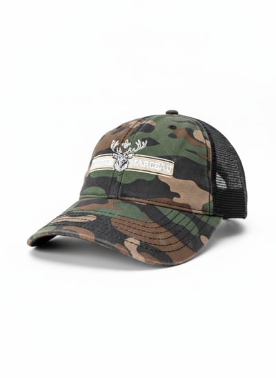 Casquette Camo Transpirante Big Buck Marceau – L’Allié des Journées ensoleillées