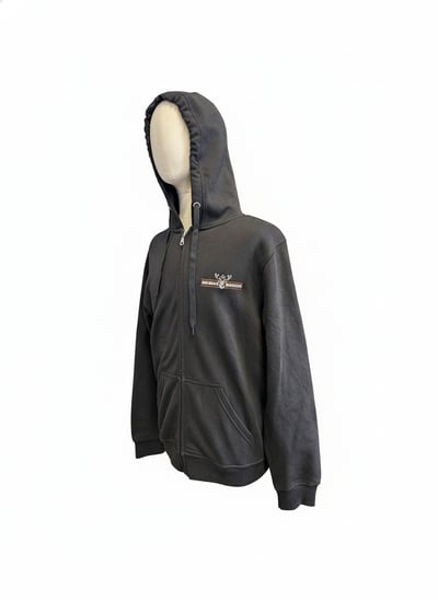 Kangourou noir avec fermeture éclaire Big Buck Marceau