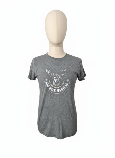 T-Shirt Femme en Gris Doux – Big Buck Marceau