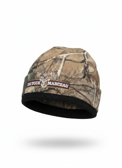Tuque Camouflage Big Buck Marceau avec Bande Noire