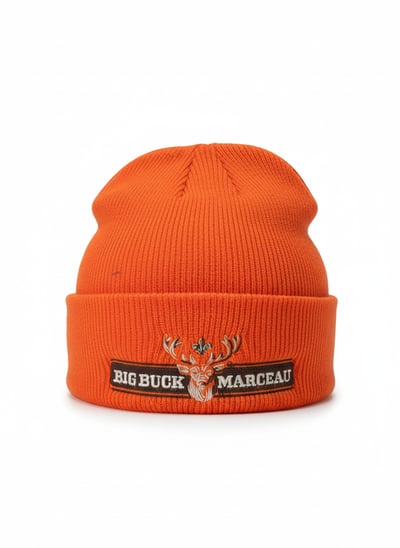 Tuque de Visibilité Big Buck Marceau – Sécurité et Style en Forêt
