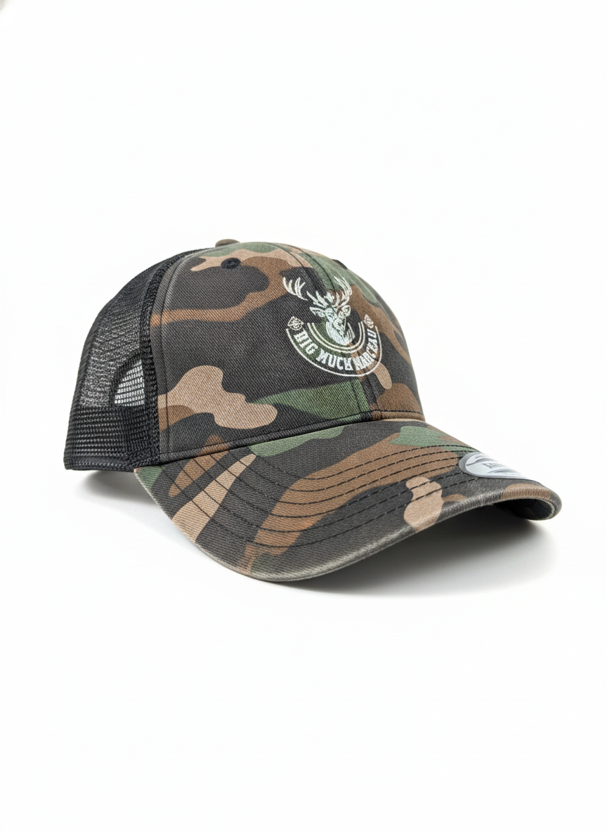 Casquette Camo Transpirante Big Buck Marceau – L’Allié des Journées ensoleillées