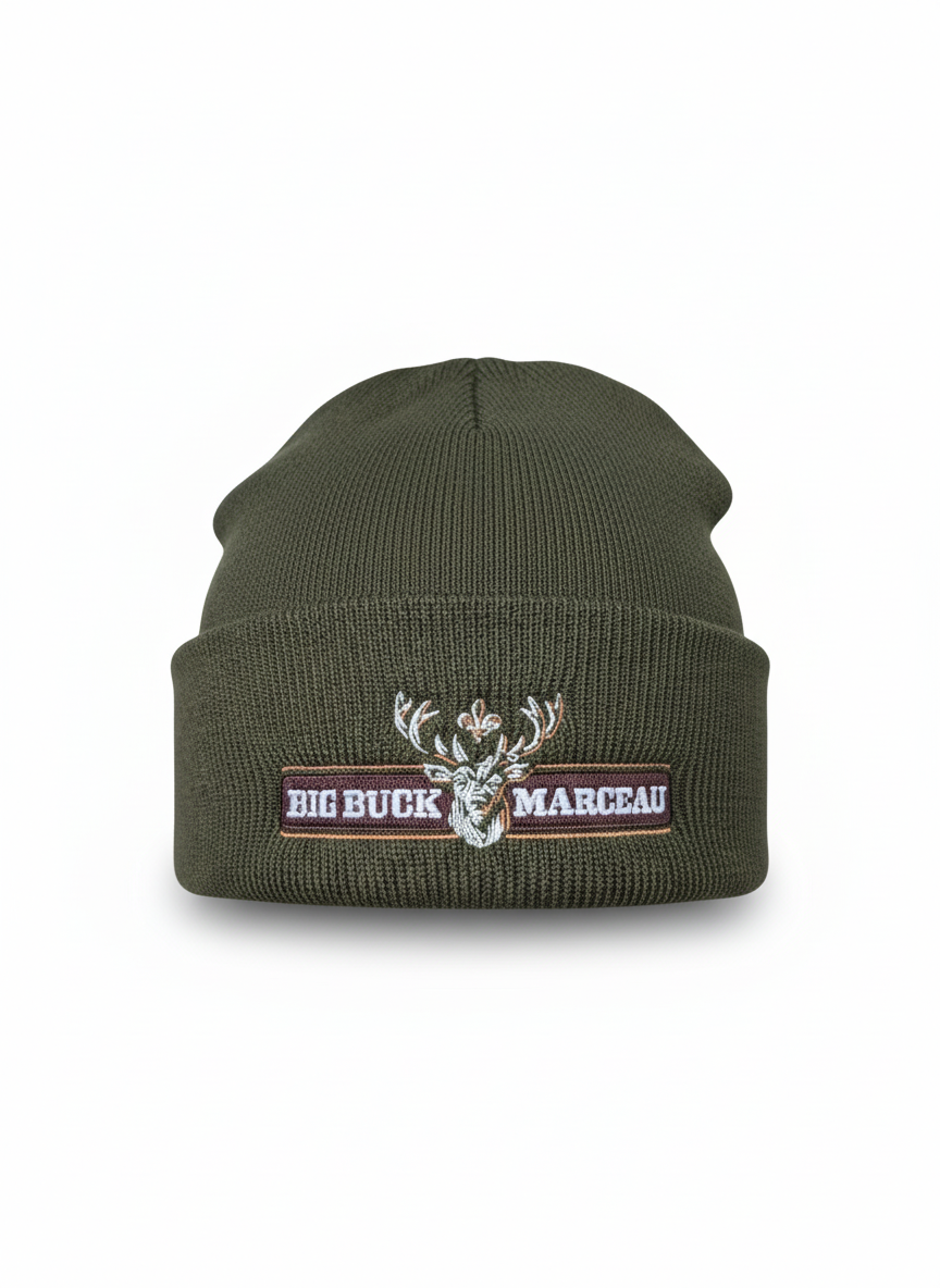 Tuque Forêt Militaire Big Buck Marceau – Confort pour les Passionnés de Plein Air